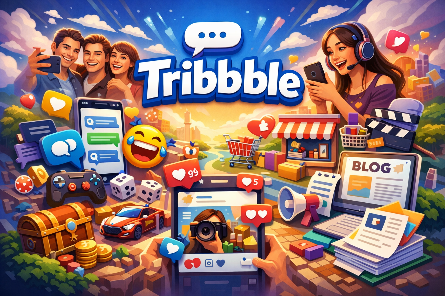 Tribbble - Find Friends Online Free